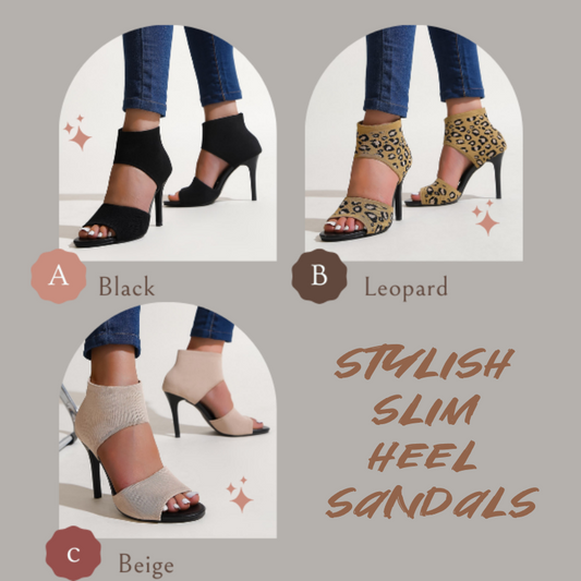 Sandali da donna eleganti con tacco sottile