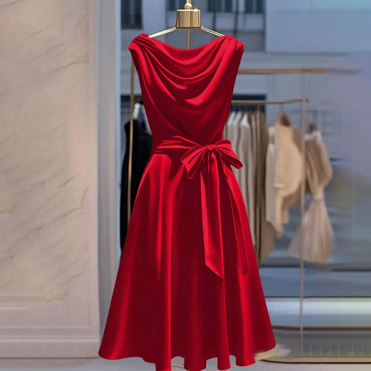 🎁Nuovo arrivo SCONTO DEL 50%💥 Elegante abito da festa senza maniche per donna - Spedizione gratuita per due pezzi