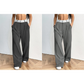 🥳SALDI 2026🥳💞OLTRE 50.000 VENDUTI!🌿 Pantaloni da tailleur da donna a gamba larga con cintura a contrasto