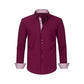 Camicia elegante da uomo elasticizzata e antipiega