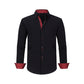 Camicia elegante da uomo elasticizzata e antipiega
