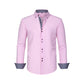 Camicia elegante da uomo elasticizzata e antipiega