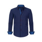 Camicia elegante da uomo elasticizzata e antipiega