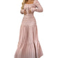 🥳SALDI ESTIVI IMPERDIBILI🥳💞OLTRE 50.000 VENDUTI!💥SCONTO DEL 49%! 🔥Abito lungo con scollo quadrato che valorizza la figura