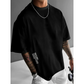 👕 ORA SCONTATO DEL 50%! ✨ Camicia da uomo a maniche corte dalla vestibilità ampia – Tessuto misto cotone di alta qualità, stampa grafica urbana e stile casual oversize 🏙️