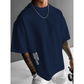 👕 ORA SCONTATO DEL 50%! ✨ Camicia da uomo a maniche corte dalla vestibilità ampia – Tessuto misto cotone di alta qualità, stampa grafica urbana e stile casual oversize 🏙️