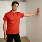 Camicia classica da uomo a maniche corte con colletto