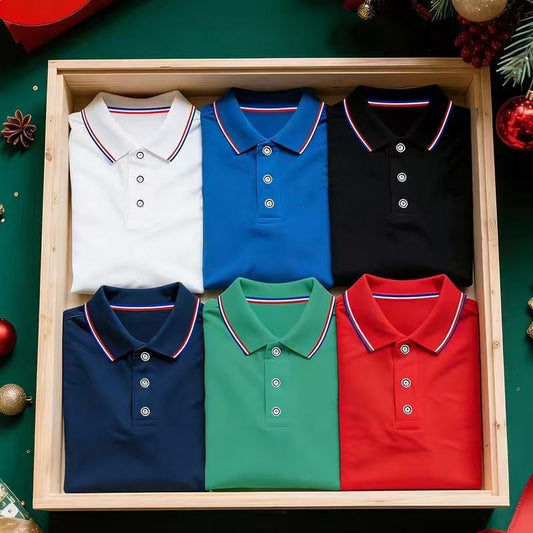 Camicia classica da uomo a maniche corte con colletto