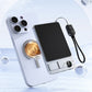 Power Bank Magnetico｜Anti-surriscaldamento・Display LED｜Design sottile e leggero｜5000/10000mAh｜  Compatibile iPhone e Android