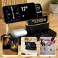 Stazione di Ricarica Wireless 3-in-1 con Sveglia