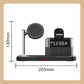 Stazione di Ricarica Wireless 3-in-1 con Sveglia