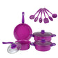 Set di pentole antiaderenti da 13 pezzi con utensili