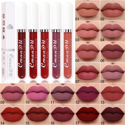 📢📢SCONTO DEL 50%⏰Rossetto liquido opaco e waterproof, 18 colori💄✨