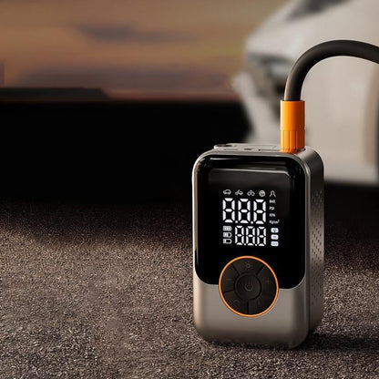 🔋 50% DI SCONTO ORA! 💨 Gonfiagomme Intelligente – Stop Automatico, Triplo Raffreddamento & Type-C – Compatto e Affidabile 🚗