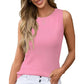 Canotta casual da donna in maglia