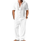 🔥Offerta limitata – Set casual da uomo: felpa con cappuccio e pantaloni