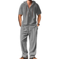 🔥Offerta limitata – Set casual da uomo: felpa con cappuccio e pantaloni