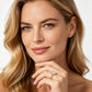 Anello Elegante Scintillante con Zirconia Cubica