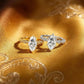 Anello Elegante Scintillante con Zirconia Cubica