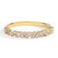 Anello Elegante Scintillante con Zirconia Cubica