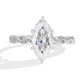 Anello Elegante Scintillante con Zirconia Cubica