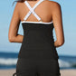 🏝️ZWEITEILIGES SET TANKINI CON CONTROLLO DELLA PANCIA