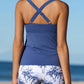 🏝️ZWEITEILIGES SET TANKINI CON CONTROLLO DELLA PANCIA