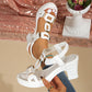 👡 Sconto del 50%! 🌸 Sandali da donna con tacco a blocco e cinturino a T – Comodi, con fibbia regolabile e perfetti per abiti estivi e look casual ☀️