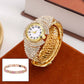 💎Il regalo perfetto per la mamma 🎁Orologio da polso elegante da donna con strass