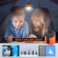 🔋 Sconto del 50%! ⚡ Mini pompa ad aria elettrica per esterni con lampada – Compatta, con flusso d'aria potente e perfetta per campeggio, materassi ad aria e giochi da piscina 🏕️