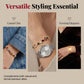 💫 SCONTO DEL 50% PER UN PERIODO LIMITATO! ✨ Bracciale con ciondoli celestiali: Sole, Luna, Stelle, Cristalli, Tonalità Oro 🪐