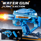 Pistola elettrica per l'acqua con effetti LED e nebbia