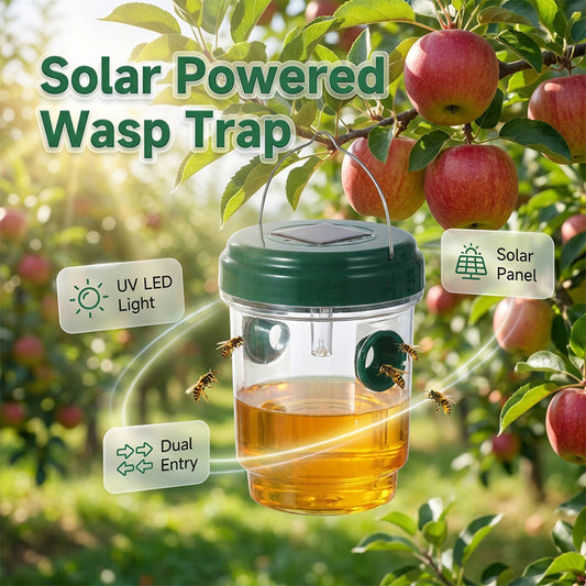 Trappola per vespe a energia solare da appendere 🐝☀️