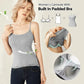 Canotta da Donna con Reggiseno Integrato Imbottito