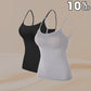 Canotta da Donna con Reggiseno Integrato Imbottito