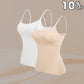 Canotta da Donna con Reggiseno Integrato Imbottito