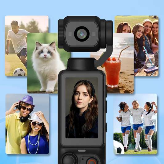 📸✨ Fotocamera tascabile con display ribaltabile – Selfie perfettamente in scena 📱💄 condividi subito, senza bisogno di ritocchi