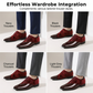 🌞Saldi di primavera: 50% di sconto!🤵Scarpe eleganti da uomo di lusso con dettagli a contrasto - Lucidissime e dalla trama pregiata - Perfette per matrimoni e serate di gala - Comfort ergonomico - La scarpa di tendenza per eccellenza