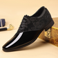🌞Saldi di primavera: 50% di sconto!🤵Scarpe eleganti da uomo di lusso con dettagli a contrasto - Lucidissime e dalla trama pregiata - Perfette per matrimoni e serate di gala - Comfort ergonomico - La scarpa di tendenza per eccellenza