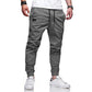 Pantaloni da jogging da uomo con coulisse e elastico in vita: comodi, traspiranti e versatili, ideali per lo sport, la vita di tutti i giorni e il relax.