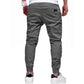 Pantaloni da jogging da uomo con coulisse e elastico in vita: comodi, traspiranti e versatili, ideali per lo sport, la vita di tutti i giorni e il relax.