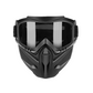 Maschera Integrale Protettiva con Occhiali Staccabili