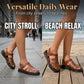Sandali con plateau traforati in stile vintage