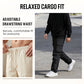 Pantaloni cargo casual da uomo con molteplici tasche