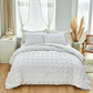 📢📢Ultimo giorno – 50% di sconto!! ⏰Set di biancheria da letto minimalista – Tessuto seersucker testurizzato ☁️ Comodo e leggero