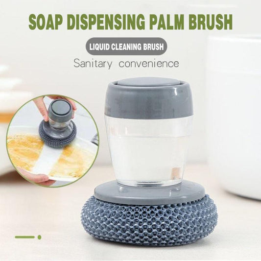 ✨ Promozione di Natale - 50% ✨ Cucina Sapone Dispensazione Spazzola da Palmo