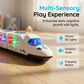 🚄 ORA SCONTATO DEL 64%! 🎵 Trenino elettrico ad alta velocità – Si illumina, urta e parte con la musica – Luci e suoni interattivi – Navigazione intelligente tra gli ostacoli ✨