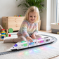 🚄 ORA SCONTATO DEL 64%! 🎵 Trenino elettrico ad alta velocità – Si illumina, urta e parte con la musica – Luci e suoni interattivi – Navigazione intelligente tra gli ostacoli ✨
