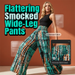 Pantaloni da Donna a Vita Alta Elastica e Gamba Larga