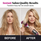 ⏰ SCONTO 50% – Solo per Poco Tempo 💇‍♀️ Spazzola ad Aria Calda 3-in-1 ✨ Asciuga, Liscia e Piega con un Solo Strumento